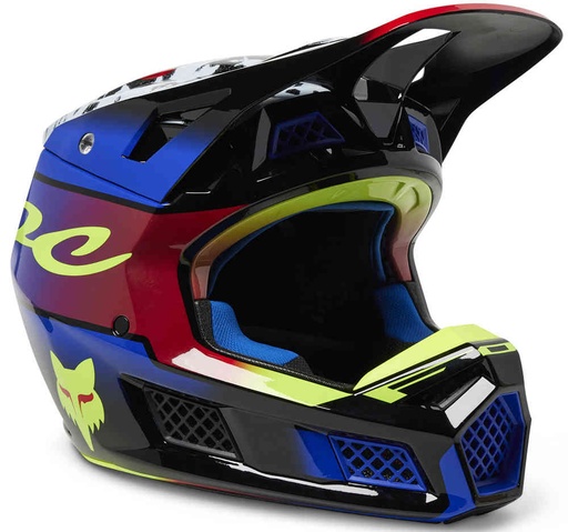 Casco de motocross Fox Racing.